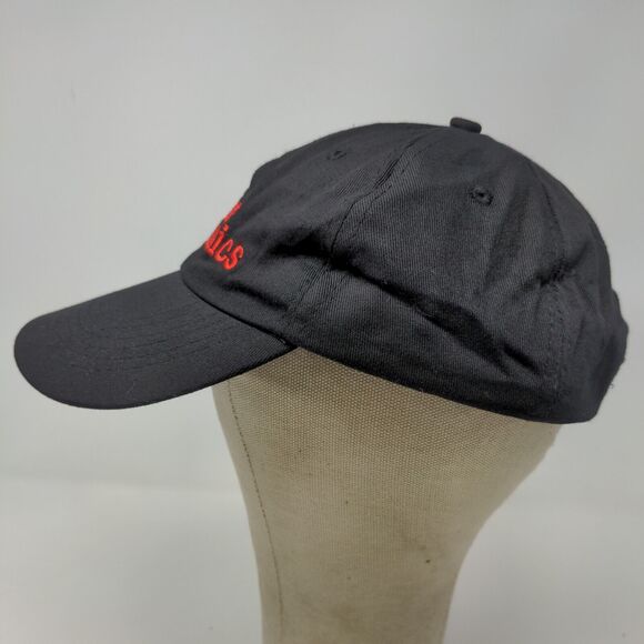 Popular Mechanics Men's Strapback Hat Black Embroidered Logo - Picture 5 of 9